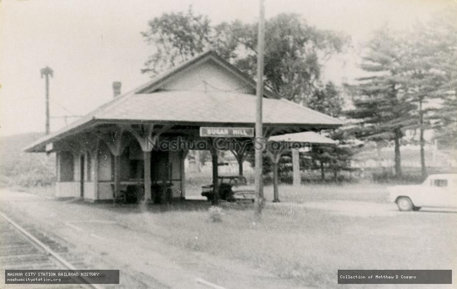 Postcard: Sugar Hill station